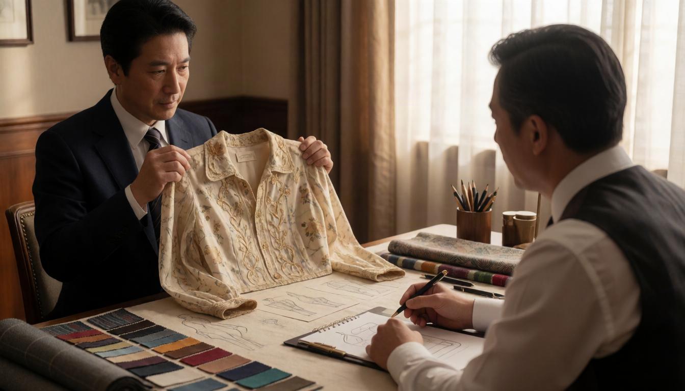 Vintage garment remodelling